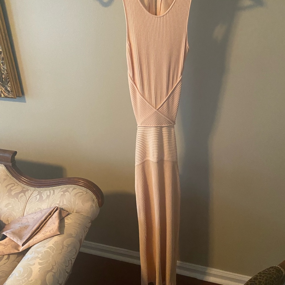 Ronny Kobo backless ribbed Dress Size Medium $250.00